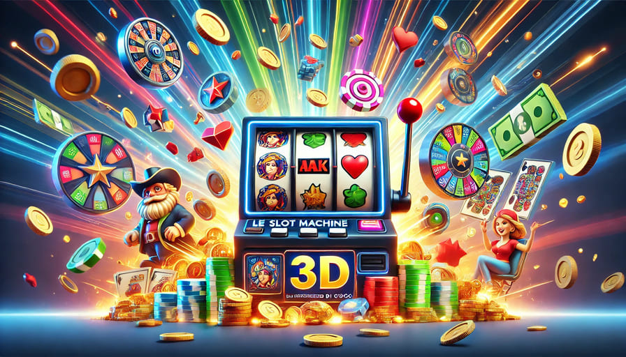 Le slot machine 3D: un’esperienza di gioco coinvolgente e innovativa